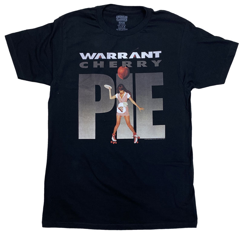 WARRANT・ウォレント・CHERRY PIE・Tシャツ・ロックTシャツ・オフィシャル バンドTシャツ