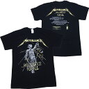 メタリカ METALLICA AND JUSTICE FOR ALL TRACKS BLACK Tシャツ メタリカTシャツ オフィシャル ロックTシャツ