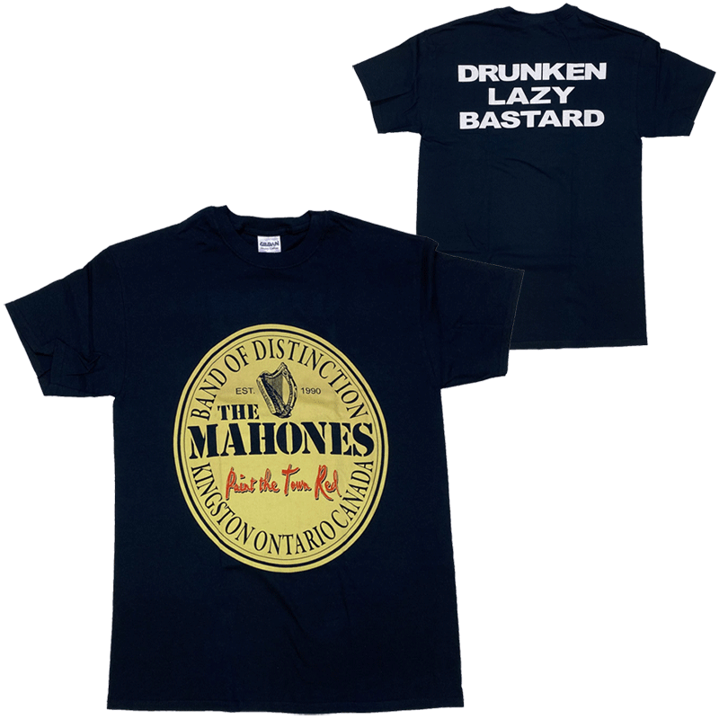 THE MAHONES・マホーンズ・PAINT THE TOWN RED・Tシャツ・ロックTシャツ・オフィシャルロックTシャツ