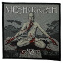 MESHUGGAH メシュガー OBZEN 糊無し 刺繍パッチ オフィシャル ワッペン