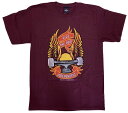 INDEPENDENT・インディペンデント・RIDE FREE・マルーン・Tシャツ・ブランド正規品(4)
