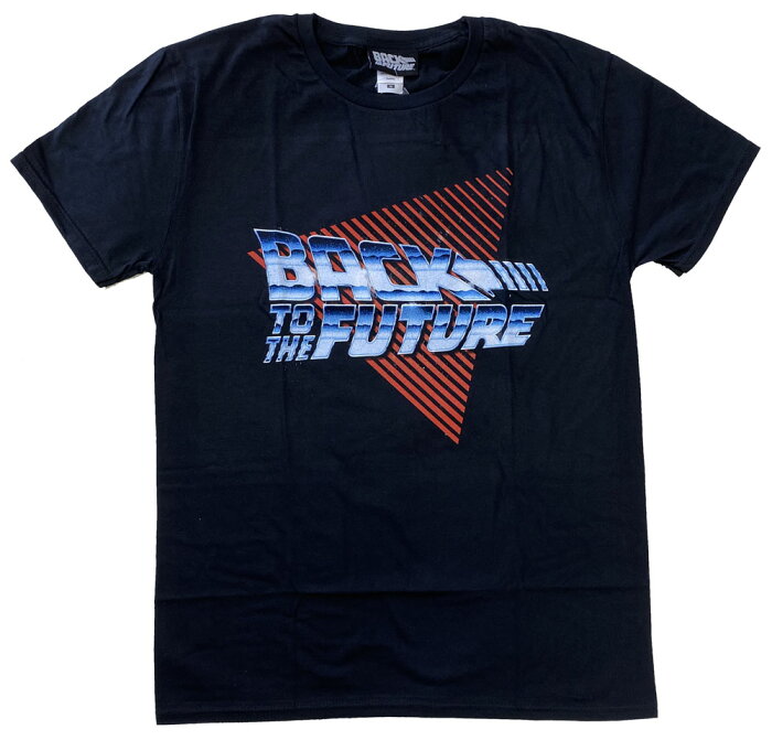 BACK TO THE FUTURE・バック・トゥ・ザ・フューチャー・80's LOGO・UK版・Tシャツ・映画Tシャツ・オフィシャルTシャツ