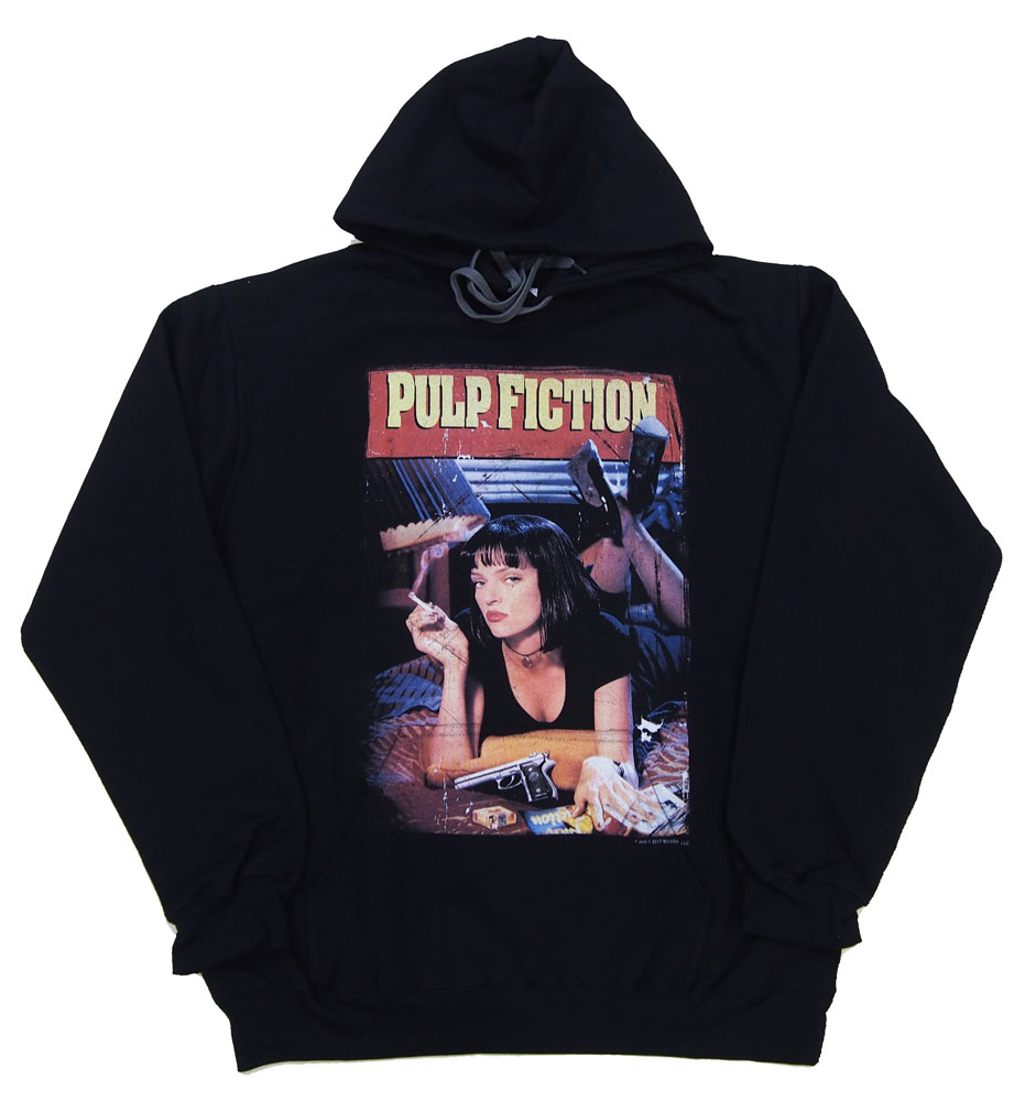 パルプフィクション・PULP FICTION・POSTER ユニセックス プルオーバー パーカー オフィシャル メンズ レディース 映画 パーカー