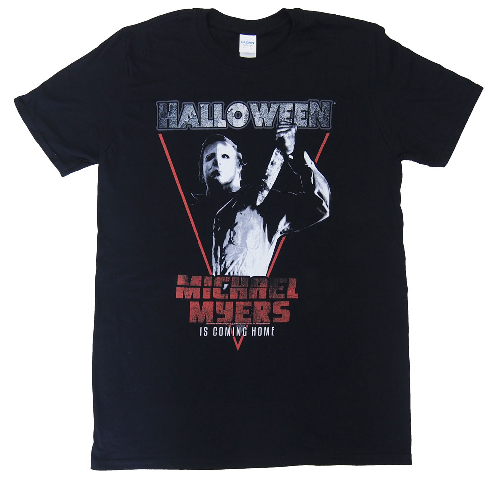 楽天dragtrain／ドラッグトレインHALLOWEEN・ハロウィン・MICHAEL COMING HOME・Tシャツ ・オフィシャル Tシャツ 映画Tシャツ