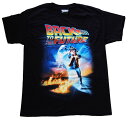 BACK TO THE FUTURE・バック・トゥ・ザ・フューチャー・POSTER・UK版・Tシャツ・映画Tシャツ・オフィシャルTシャツ・S-XXLサイズ・大きいサイズ