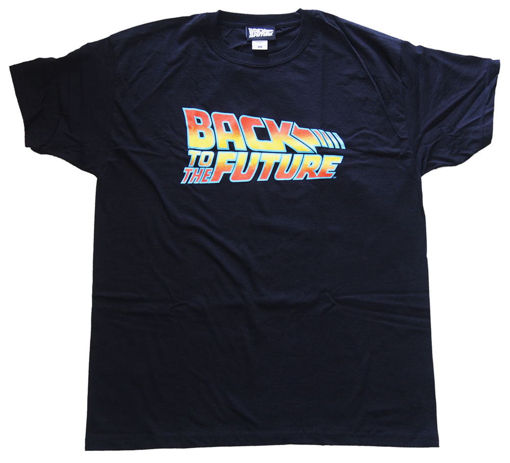 BACK TO THE FUTURE バック トゥ ザ フューチャー LOGO UK版 Tシャツ 映画Tシャツ オフィシャルTシャツ