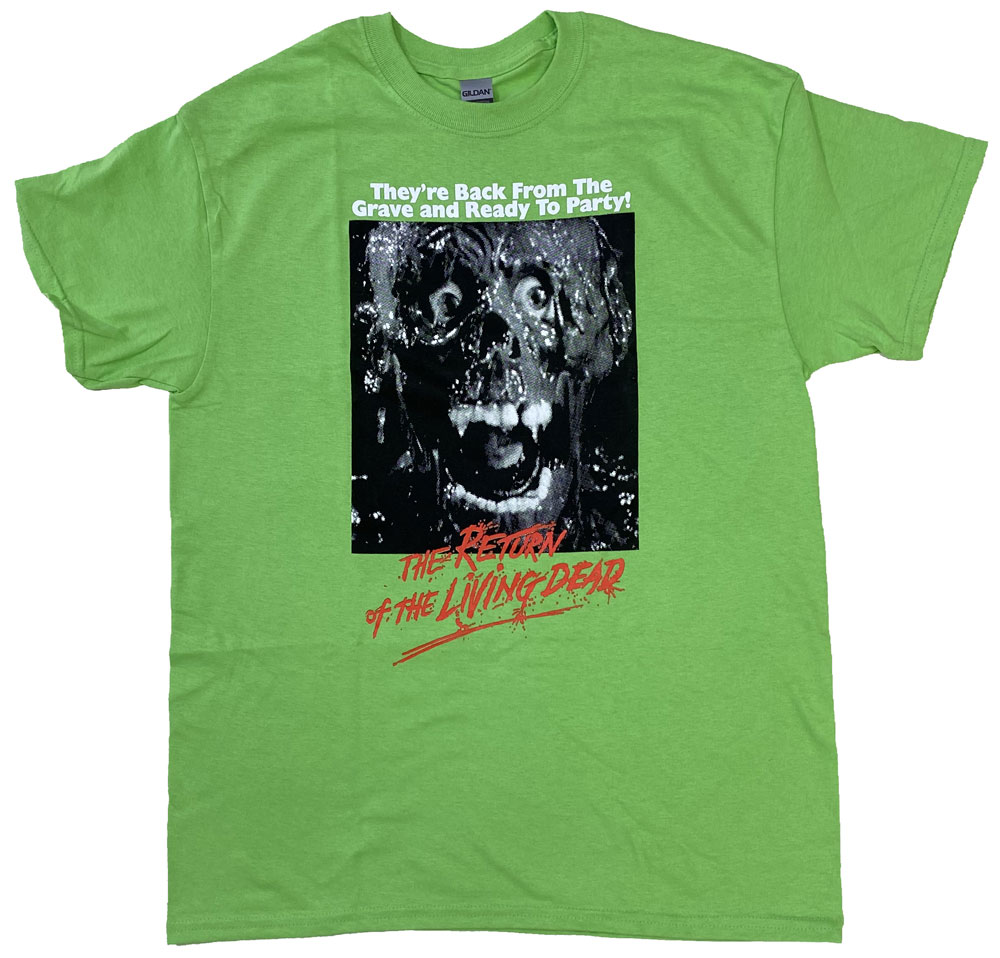 RETURN OF THE LIVING DEAD バタリアン TAR MAN POSTER Tシャツ 映画Tシャツ オフィシャルTシャツ