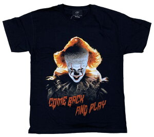 IT-Chapter 2 ・COME BACK AND PLAY・IT/イット THE END “それ”が見えたら、終わり。・オフィシャル・Tシャツ・映画Tシャツ
