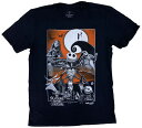 NIGHTMARE BEFORE CHRISTMAS ナイトメア ビフォア クリスマス ORANGE MOON Tシャツ 映画Tシャツ DISNEY オフィシャルTシャツ