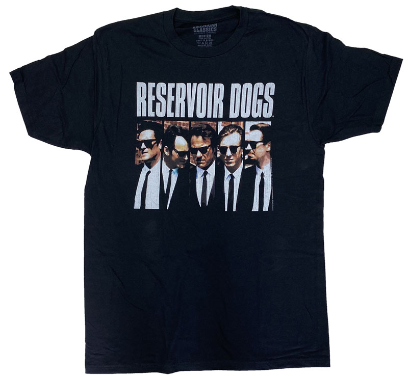 RESERVOIR DOGS レザボアドッグス CHARACTER RECTANGLES Tシャツ 映画Tシャツ オフィシャルTシャツ