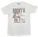 ROCKY 2 ロッキー2 POSTER シルヴェスター スタローン Tシャツ 映画Tシャツ オフィシャルTシャツ