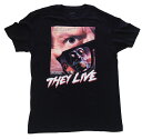 THEY LIVE ゼイリブ POSTER Tシャツ 映画Tシャツ オフィシャルTシャツ