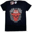 A NIGHTMARE ON ELM STREET エルム街の悪夢 SKULL FLAMES Sサイズ メーカーセール品 Tシャツ 映画Tシャツ オフィシャル映画Tシャツ