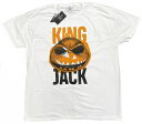 NIGHTMARE BEFORE CHRISTMAS ナイトメア ビフォア クリスマス KING JACK XXLサイズ メーカーセール品 Tシャツ 映画Tシャツ DISNEY オフィシャルTシャツ