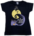 NIGHTMARE BEFORE CHRISTMAS ナイトメア ビフォア クリスマス SILHOUETTE レディース M,XLサイズ メーカーセール品 Tシャツ 映画Tシャツ オフィシャルTシャツ