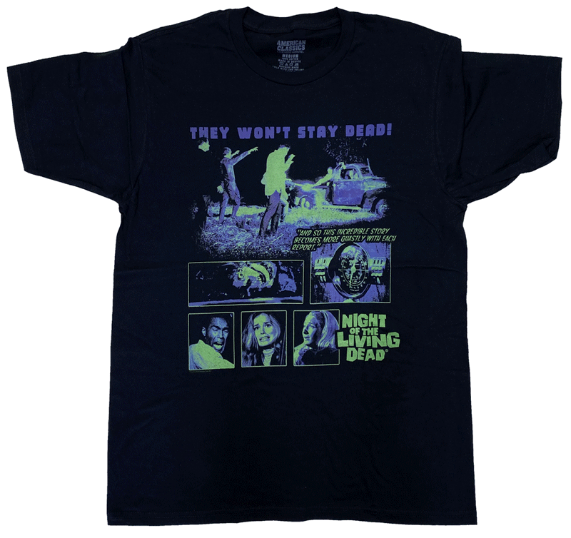 NIGHT OF THE LIVING DEAD・ナイト オブ ザ リビング デッド・ZOMBIES AND TRUCK・Tシャツ・オフィシャル映画Tシャツ