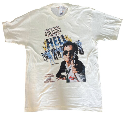 STRAIGHT TO HELL・ストレート・トゥ・ヘル・POSTER・Tシャツ・ 映画Tシャツ・オフィシャルTシャツ STRAIGHT TO HELL・ストレート・トゥ・ヘル・POSTER・Tシャツ・ 映画Tシャツ・オフィシャルTシャツ