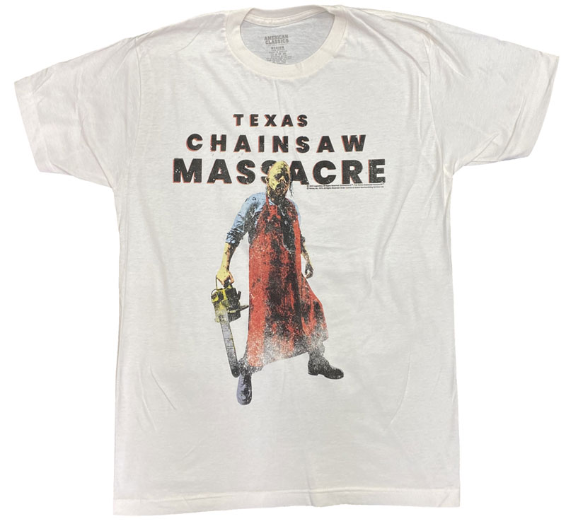 THE TEXAS CHAINSAW MASSACRE 悪魔のいけにえ VINTAGE STYLE POSTER Tシャツ 映画Tシャツ オフィシャルTシャツ