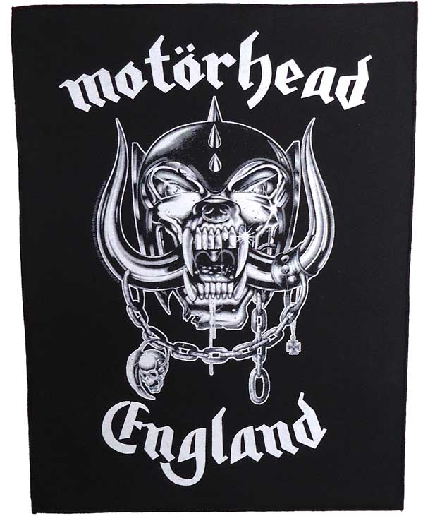 ⡼إåɡMOTORHEADENGLANDХåѥåեBACK PATCH