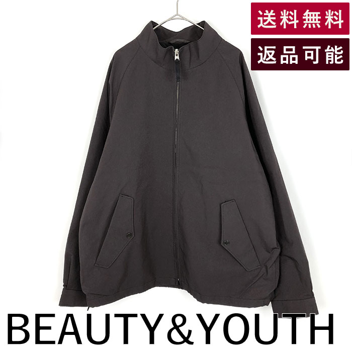 【中古】ビューティー&ユース BEAUTY&YOUTH スタンド ブルゾン BY CLSPACK メンズ ダークブラウン こげ茶 送料無料 1225-186-9534 g0706k008-1227 返品可 古着 中古 ブランド古着DB