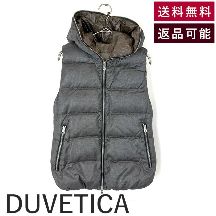 DUVETICA ウールダウンベスト グレー×ベージュ 42 楽天市場】duvetica ダウンベスト ウールの通販