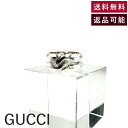 【中古】グッチ GUCCI ノットリング ワイド 刻印16 おしゃれ Gモチーフ シルバー 925 送料無料 h1216aq02252 返品可 古着 中古 ブラ...
