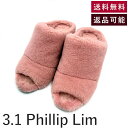 【中古】3.1 フィリップ リム 3.1 Phillip Lim ファーサンダル ボア もこもこ 可愛い くすみピンク 送料無料 h1223rq0206 返品可...