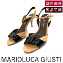 【中古】マリオルカジウスティ MARIOLUCA GIUSTI ストラップサンダル ピンヒール イエロー系 ブラック 送料無料 i0204i0222 返品可 古...