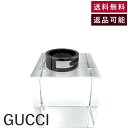 【中古】グッチ GUCCI リング Gモチーフ 指輪 ブラックコーティング ワイドリング シルバー 送料無料 i0112oq00457 返品可 古着 中古 ブランド古着DB