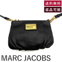 【中古】マークジェイコブス MARC JACOBS ショルダーバッグ ポシェット ロゴプレート ブラック ゴールド 送料無料 h1216aq01550 返品可 ...
