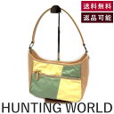 【中古】ハンティングワールド HUNTING WORLD ハンドバッグ ワンハンドル マルチカラー パステル 送料無料 h1223rq00117 返品可 古着 ...