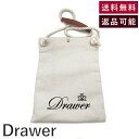 【中古】ドゥロワー Drawer ノベルティバッグ ロープハンドル 縦長 ロゴプリント キャンバス 生成り 送料無料 i0324h0015 返品可 古着 中古 ブランド古着DB(4)