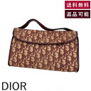 【中古】ディオール DIOR ハンドバッグ トロッター モノグラム柄 ロゴ ボルドー ベージュ 送料無料 i0213lq002132 返品可 古着 中古 ブラン...