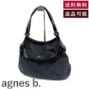 【中古】アニエスベー agnes b. ハンドバッグ ナイロン エナメル 軽量 ブラック 黒 送料無料 i0410wq0305 返品可 古着 中古 ブランド古着...