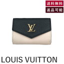 【中古】ルイヴィトン LOUIS VUITTON 財布 ポルトフォイユ ロックミニ 三つ折り バイカラー ブラック アイボリー 送料無料 i0419dq009366 返品可 古着 中古 ブランド古着DB