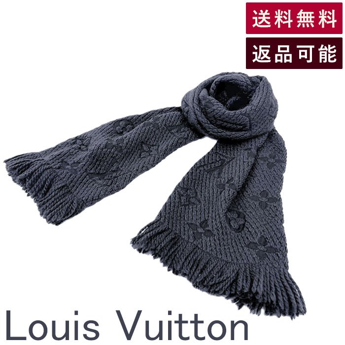 楽天市場】vuitton マフラー ロゴマニア マロンの通販