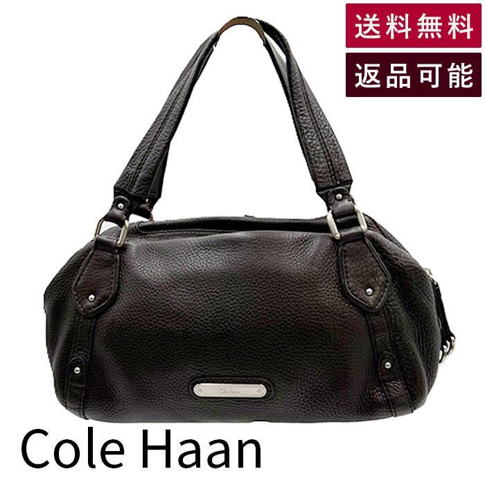 Rakuten - 【中古】COLE HAAN コールハーン 本革 レザー ハンドバッグ ショルダー 肩掛け 2WAY 送料無料 23316 i0904n00821 返品可 古着 中古 ブランド古着DB