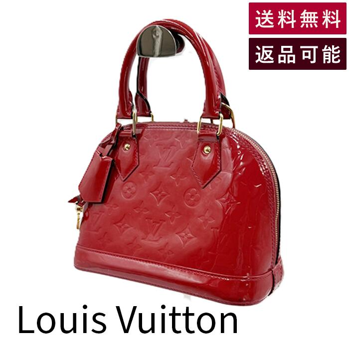 極美品 ルイヴィトン モノグラム ヴェルニ 赤 レッド ハンドバッグ アルマGM 楽天市場】【バッグ】LOUIS VUITTON ルイ ヴィトン モノグラムヴェルニ