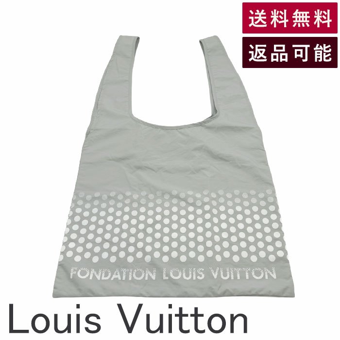 【中古】【FONDATION LOUIS VUITTON】フォンダシオン ルイヴィトン 美術館 トート グレー エコバッグ サブバッグ 軽量 送料無料 2084024265 i1013tq00710 返品可 古着 中古 ブランド古着DB