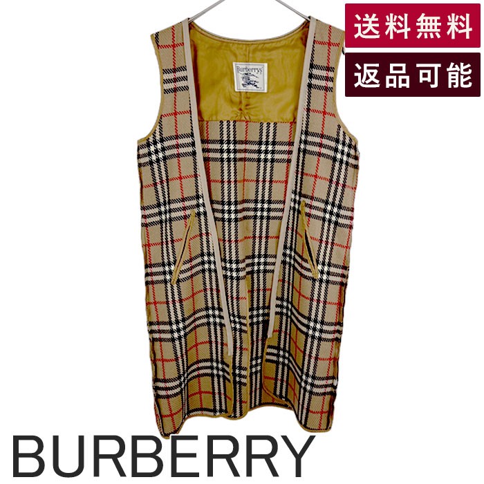Rakuten - 【中古】バーバリー BURBERRY ノバチェック ウールライナー レディース 送料無料 i0911wq00610 返品可 古着 中古 ブランド古着DB