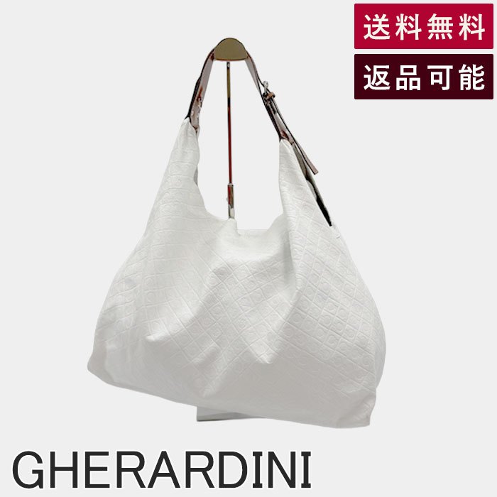 樂天商城 - 【中古】ゲラルディーニ GHERARDINI ショルダーバッグ ホワイト ワンショルダー 送料無料 j0312wq00950 返品可 古着 中古 ブランド古着DB