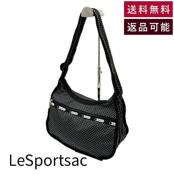 乐天商城 - 【中古】【LeSportsac】レスポートサック ドット柄ショルダーバッグ ポーチ付き ブラック ナイロン レディース 送料無料 j0223tq04615 返品可 古着 中古 ブランド古着DB
