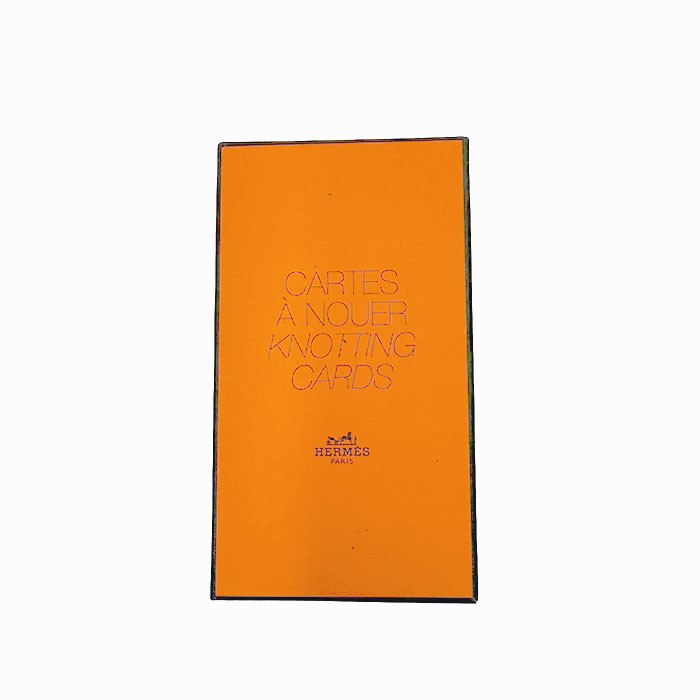 乐天商城 - 【中古】エルメス HERMES ノッティングカード KNOTTING CARDS 未開封 スカーフ結び方カード 送料無料 j0312wq0225 返品可 古着 中古 ブランド古着DB
