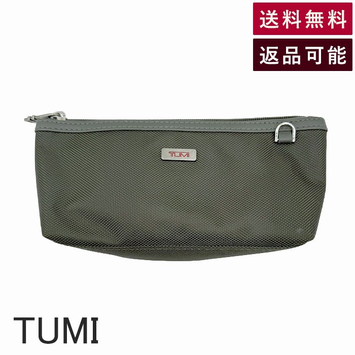 樂天商城 - 【中古】トゥミ TUMI アイマスク付き ポーチ オリーブグリーン JALビジネスクラス アメニティ 送料無料 j0223tq0125 返品可 古着 中古 ブランド古着DB