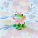 コポー カエル かえる 雑貨 コポーカエル コポーシリーズ グッズ マスコット 花になるカエル copeau 誕生日 ギフト対応 ラッピング 玄関 ガーデニング 置き物 置物 24SS ダイカイ 春夏 桜 カエル 好き プレゼント