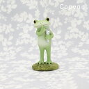 コポー カエル かえる コポーシリーズ グッズ マスコット シンプル スタンダード 腹ペコ はらぺこ フォーク 食事 copeau ギフト対応 ラッピング 置き...