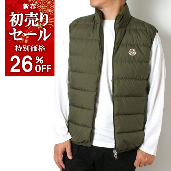 【初売りセール】24AWモデルモンクレール MONCLER メンズ CONTRIN ライトダウンベスト【カーキ】1A00076 54A81 818/【2024-25AW】m-topsのサムネイル