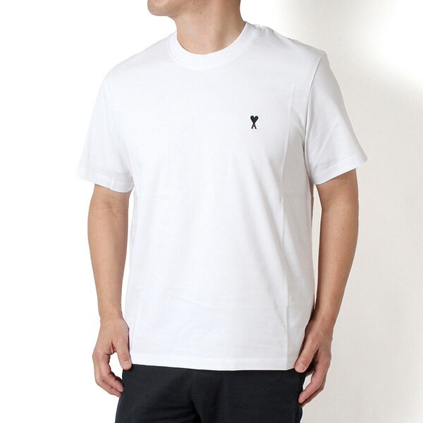 樂天商城 - 【ポイント祭】26SSモデルアミ アレクサンドル マテュッシ AMI Alexandre Mattiussi メンズ AMI DE COEUR Tシャツ【100 WHITE】HTS346.724 100/【2026SS】m-tops