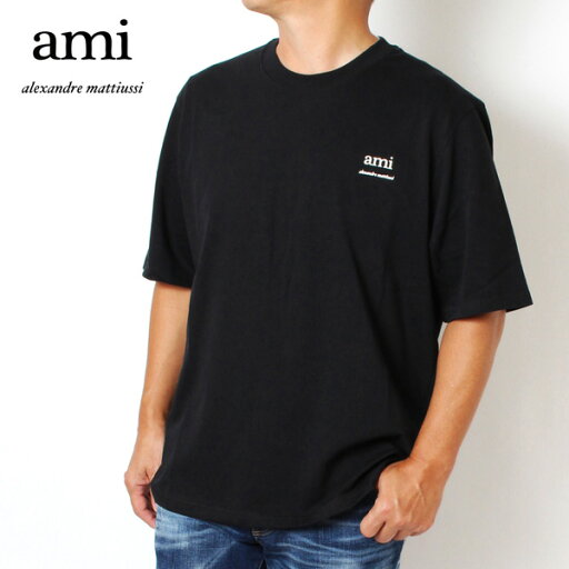 【スプリングセール】24AWモデルアミ アレクサンドル マテュッシ AMI Alexandre Mattiussi メンズ ロゴプリント Tシャツ【BLACK】UTS024.726 001/【2024-25AW】m-tops 【スプリングセール】24AWモデルアミ アレクサンドル マテュッシ AMI Alexandre Mattiussi メンズ ロゴプリント Tシャツ【BLACK】UTS024.726 001/【2024-25AW】m-tops
