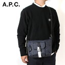 24春夏モデルアーペーセー A.P.C. メンズ TREK ショルダーボディバッグH61734 PAAFH IAK NAVY/m-bag